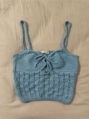 Zara Crochet Knit Tank